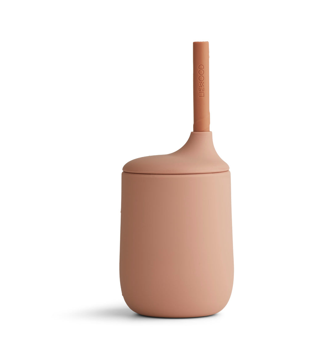 Liewood Ellis sippy cup with straw Dark Rose Second Season 230 ml 1