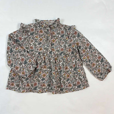 Bonton floral print blouse 4Y 1