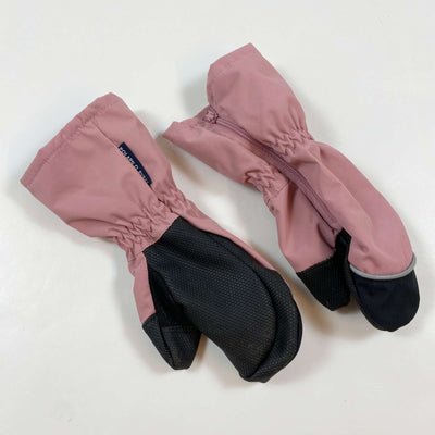 Polarn O. Pyret soft pink technical gloves 2-4Y 1