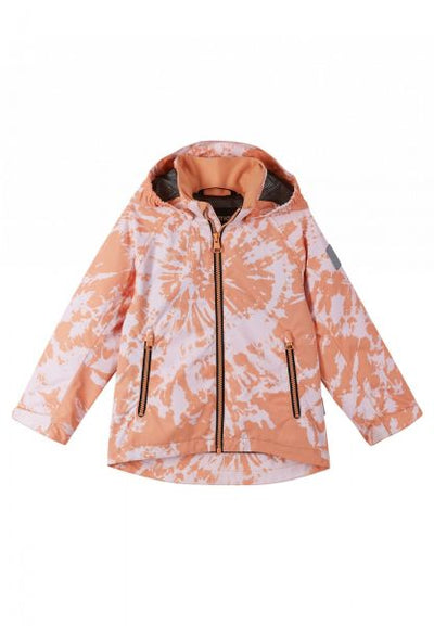 Reima peach/pink Schiff Reimatec transition jacket with removable hood 146 1