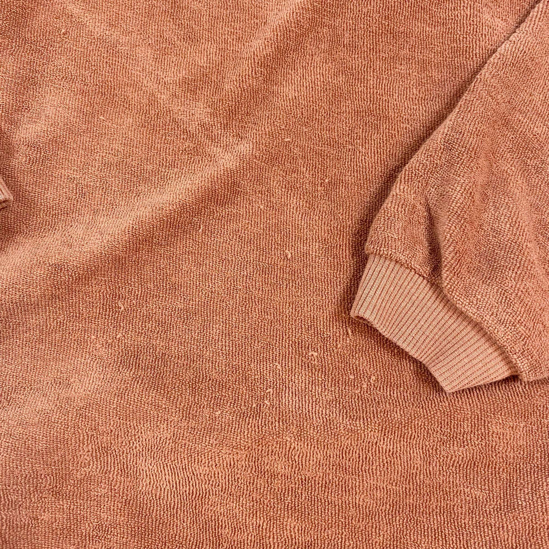 Mainio rust coloured terry sweatshirt 86/92 2