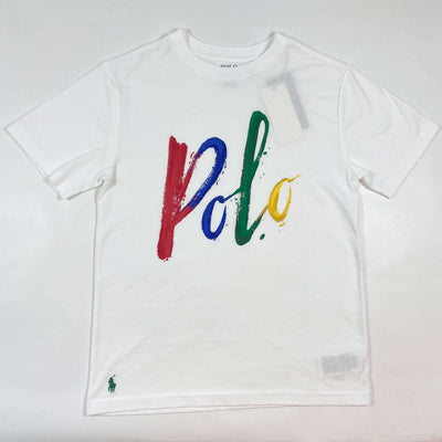 Ralph Lauren white polo print t-shirt Second Season diff. sizes 1