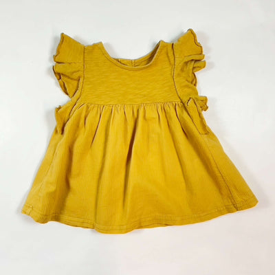 Play Up mustard short-sleeved blouse 12M 1
