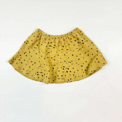 Maed for Mini mustard dot skirt 2Y 1