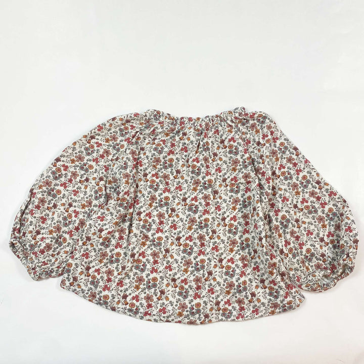 Zara floral cotton blouse 3-4Y/104 3