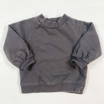 Zara dark grey sweatshirt 9-12M/80 1