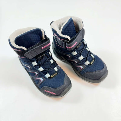 Lowa navy/berry Maddox Warm Gore-Tex hiking boots 25 1