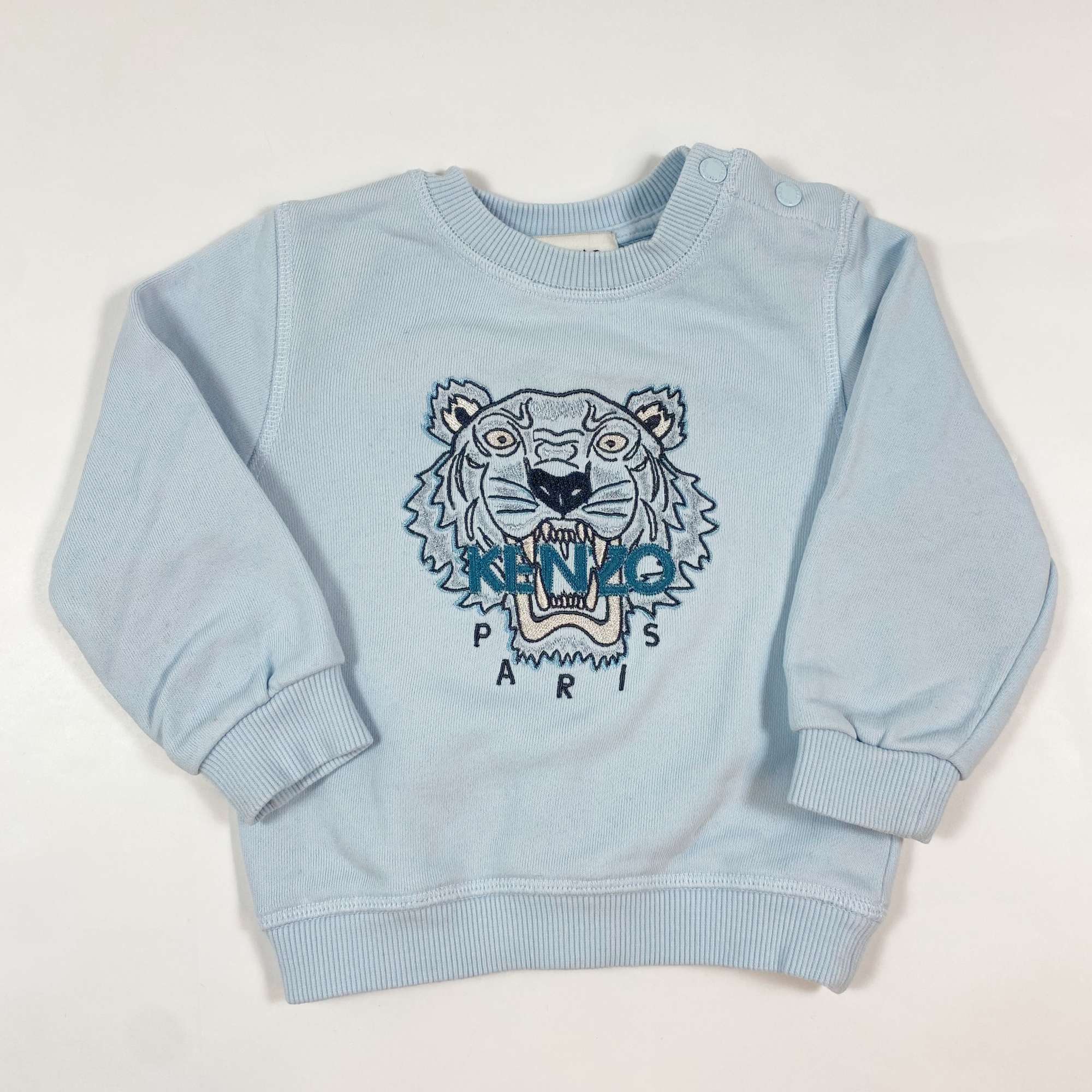 Kenzo babyblaues Sweatshirt Ingrid Emil
