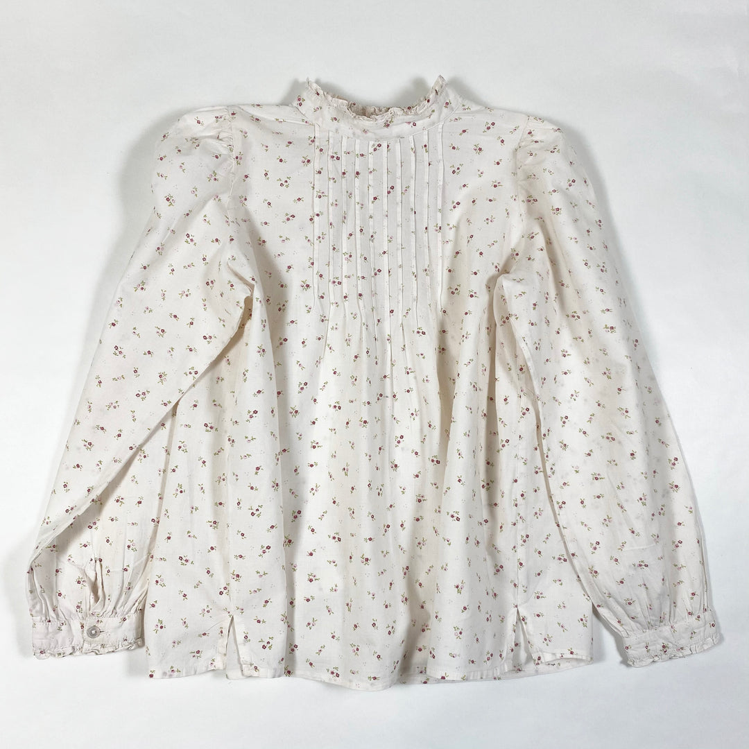 Bonpoint ecru floral long-sleeved blouse 8Y/128 1