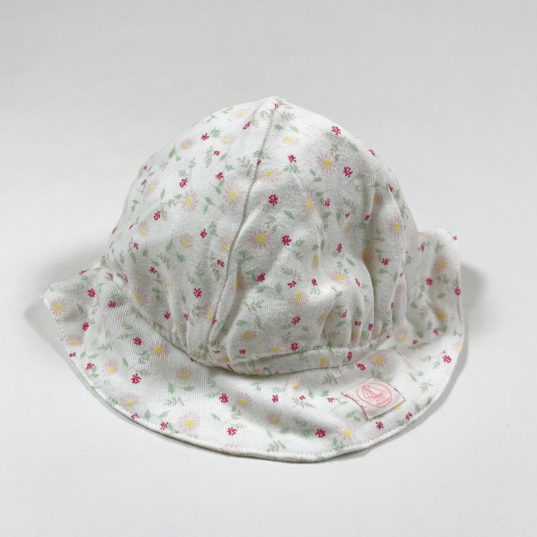 Petit Bateau floral sun hat 12M/74 1