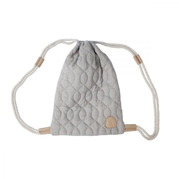 Sebra grey quilted sports bag Second Season