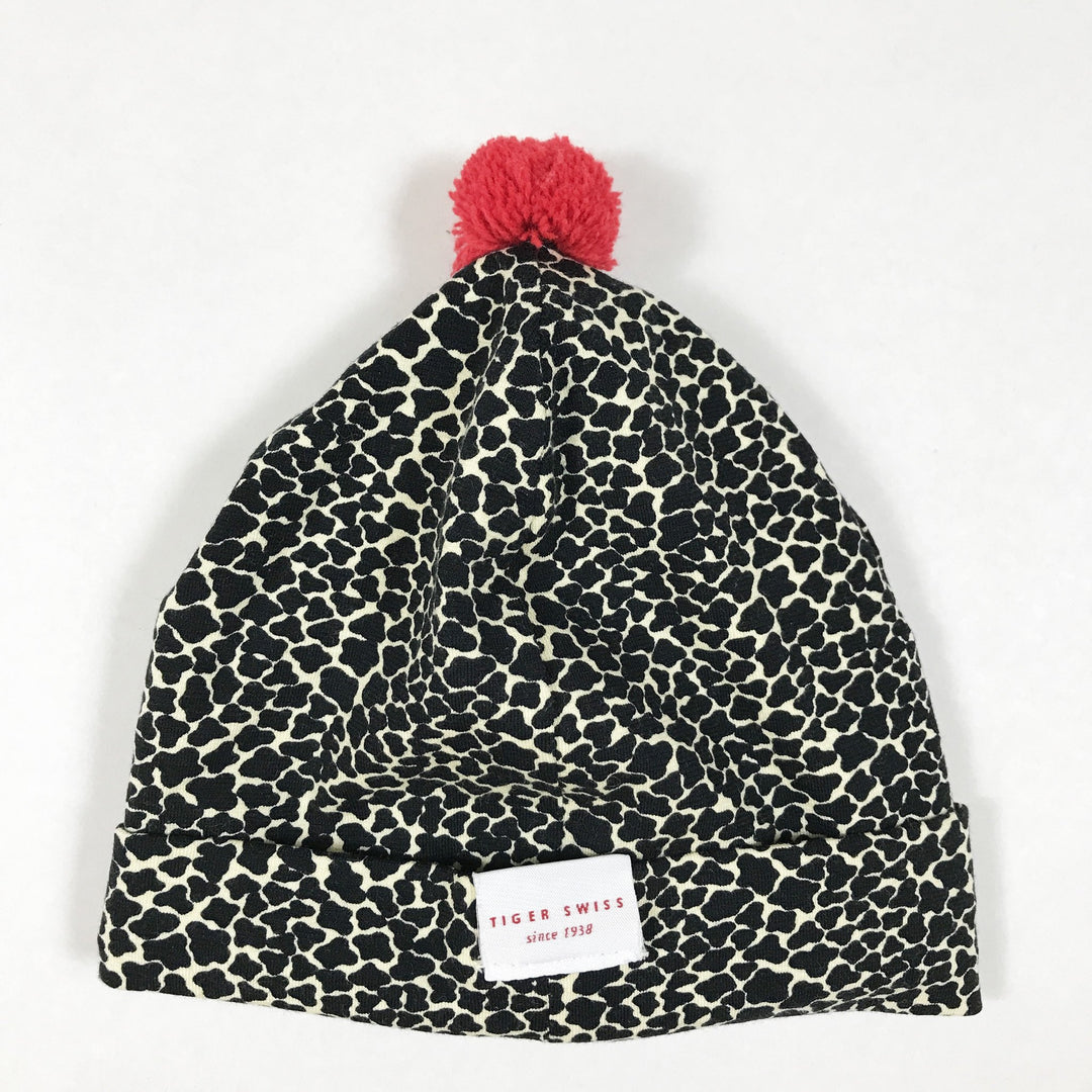 Tiger Swiss leopard print beanie S