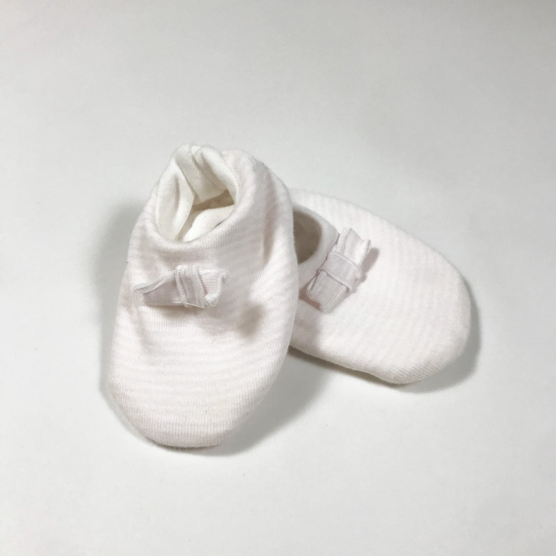 Petit Bateau pale pink baby shoes 3M/60
