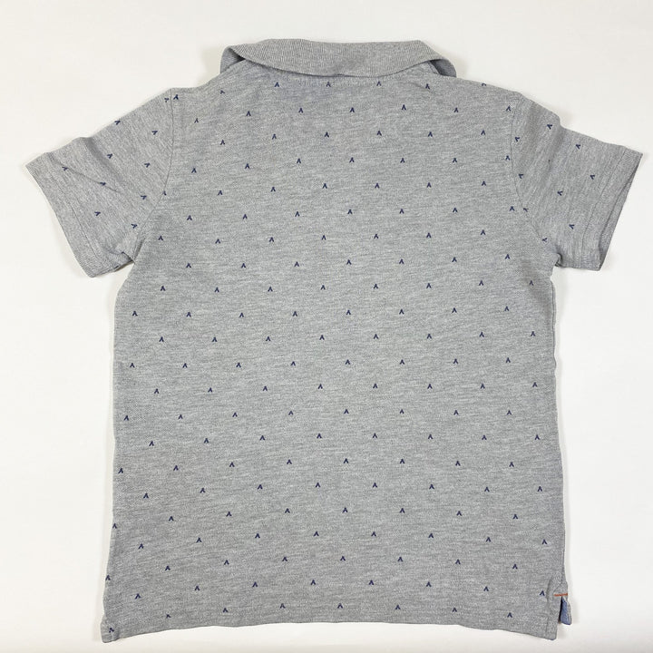 Massimo Dutti graues Kurzarm-Poloshirt 7-8Y/128-134