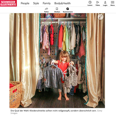 Schweizer Illustrierte Family Channel | Die ewige Kinderkleider-Schlacht hat ein Ende