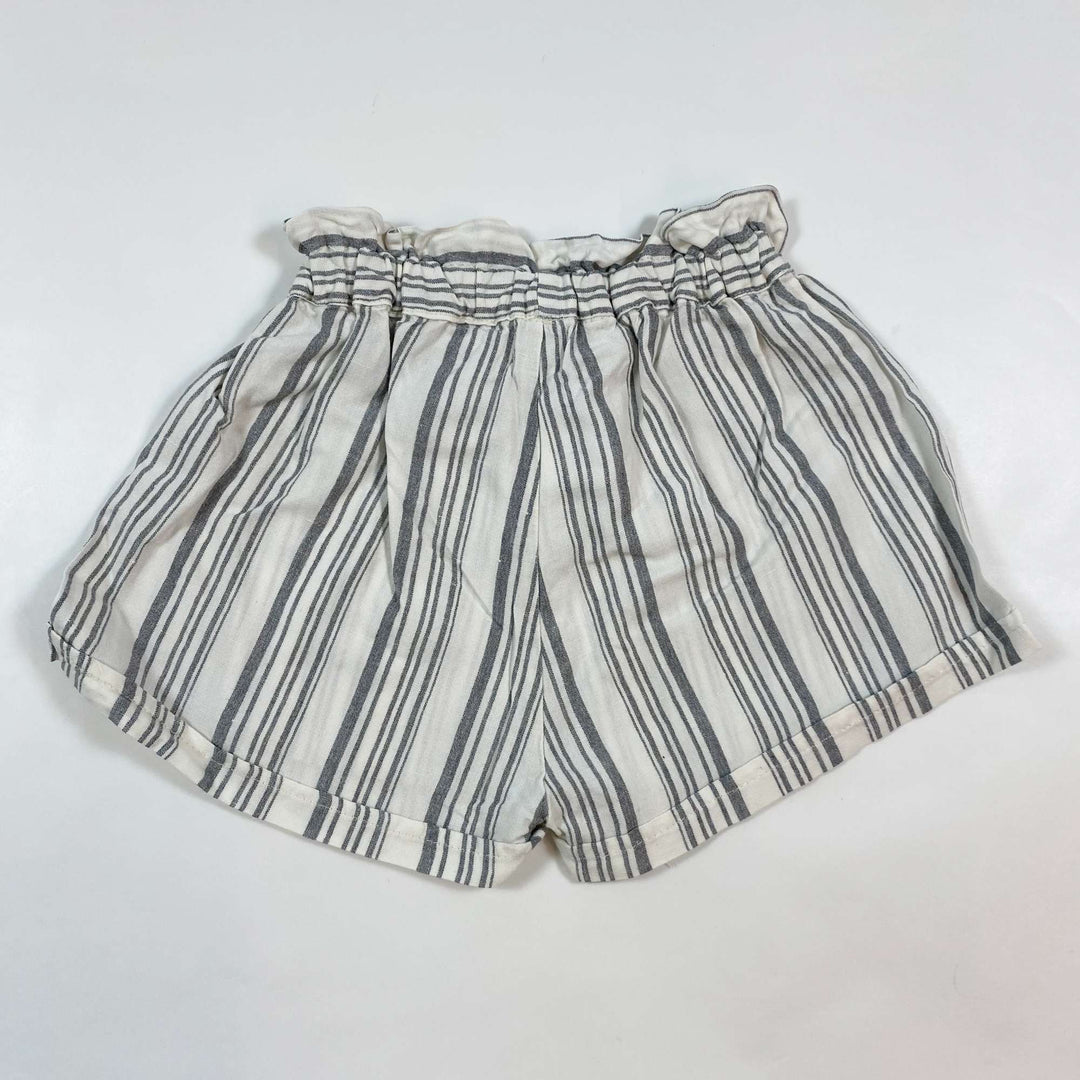 Tocoto Vintage striped linen blend shorts 2Y 2