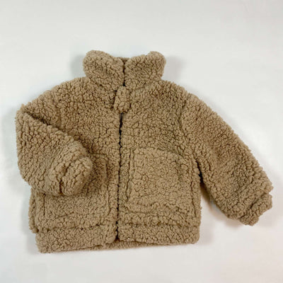 Rylee + Cru teddy zip jacket 6-12M 1