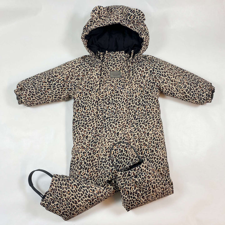MarMar Copenhagen leopard snow suit 1Y/80 1