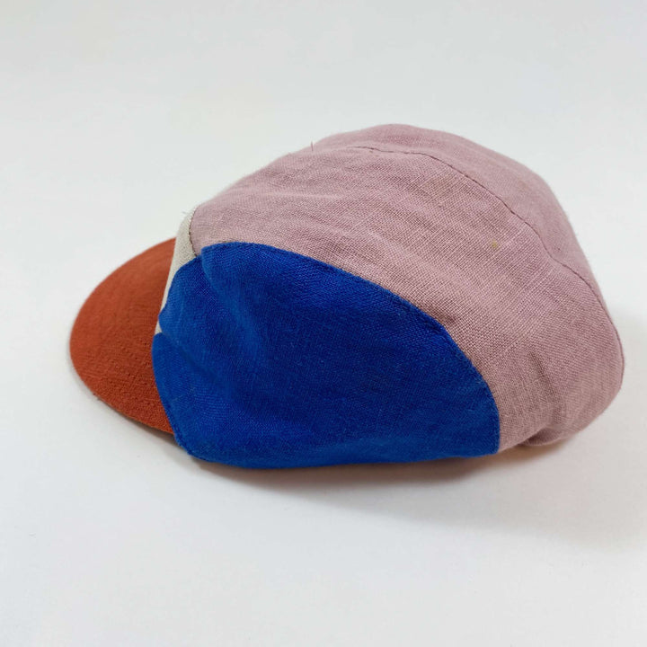 Caribou colour block linen cap Moyen/4-18M 2