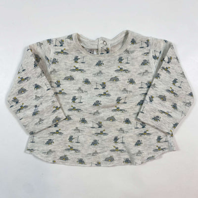 Petit Bateau eskimo print long-sleeve t-shirt 3M/60 1