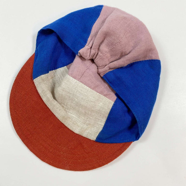 Caribou colour block linen cap Moyen/4-18M 3
