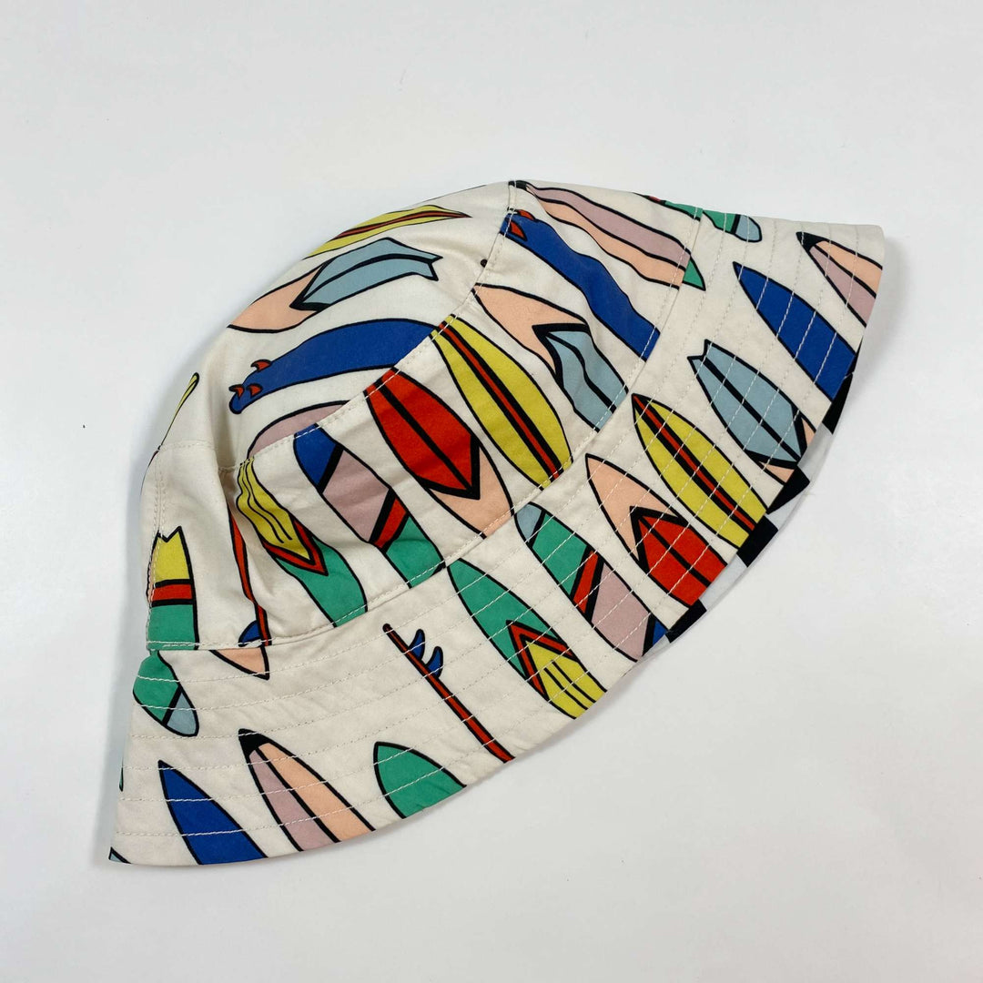Hanna Andersson surfboard print reversible sun hat M (4-6Y) 1