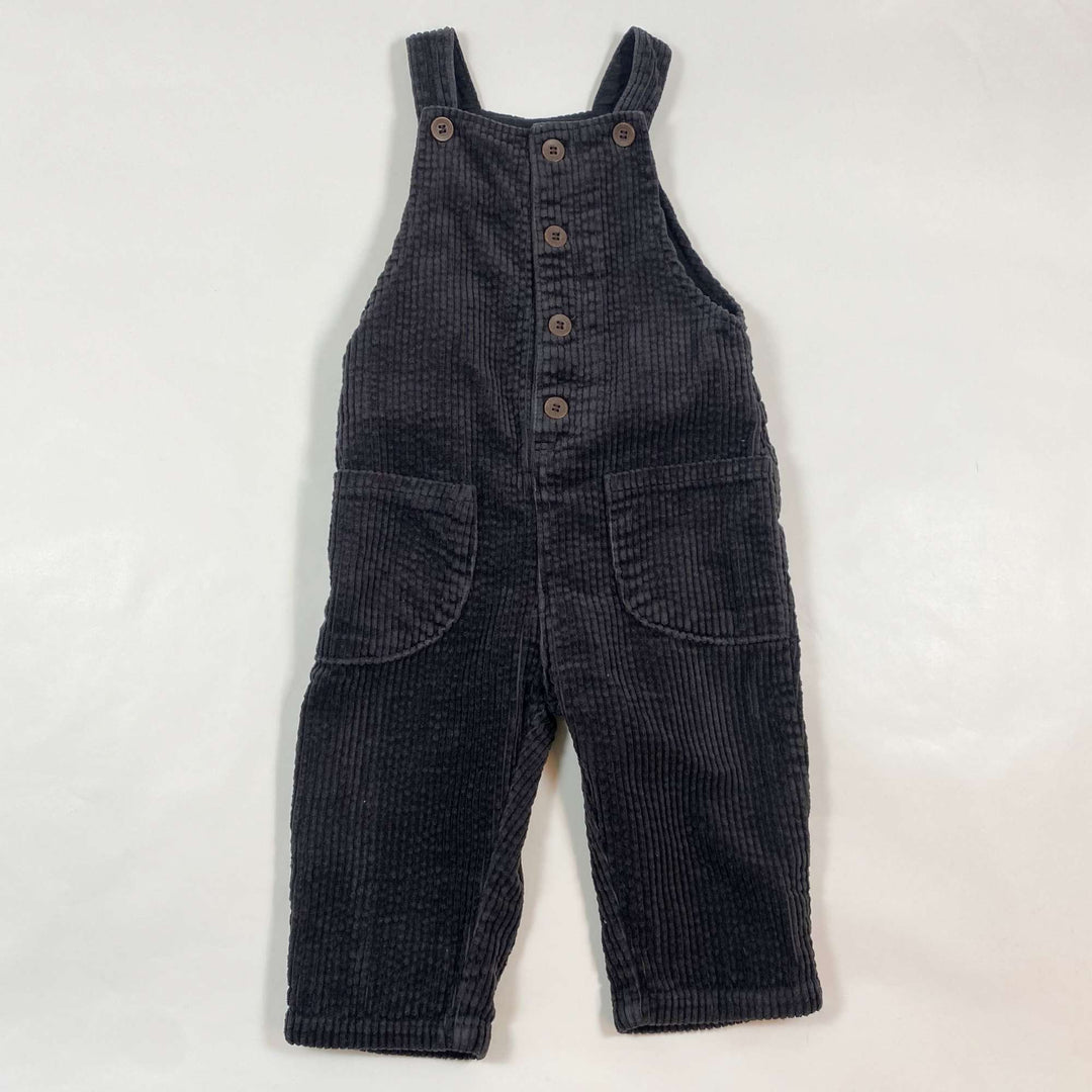Zara cord dungarees 9-12M/80 1