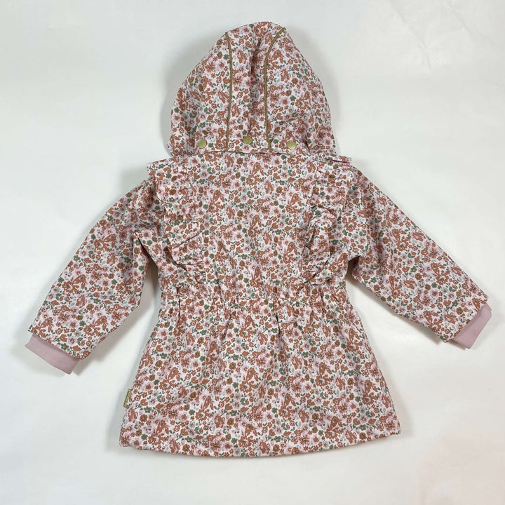 Hust & Claire floral waterproof shell jacket 12M/80 4