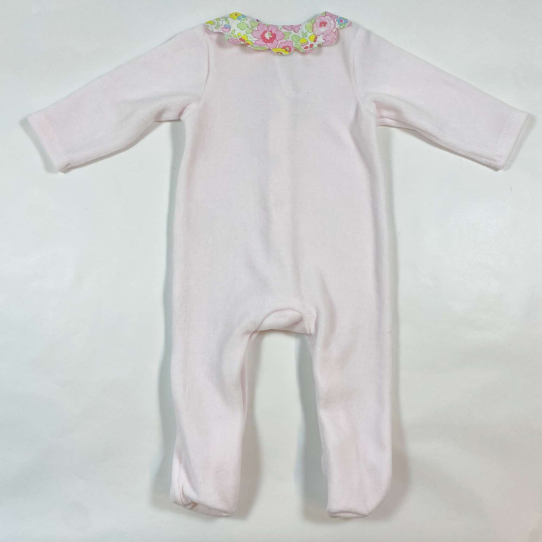 Jacadi Liberty collar velvet sleepsuit Second Season 6M/67 3