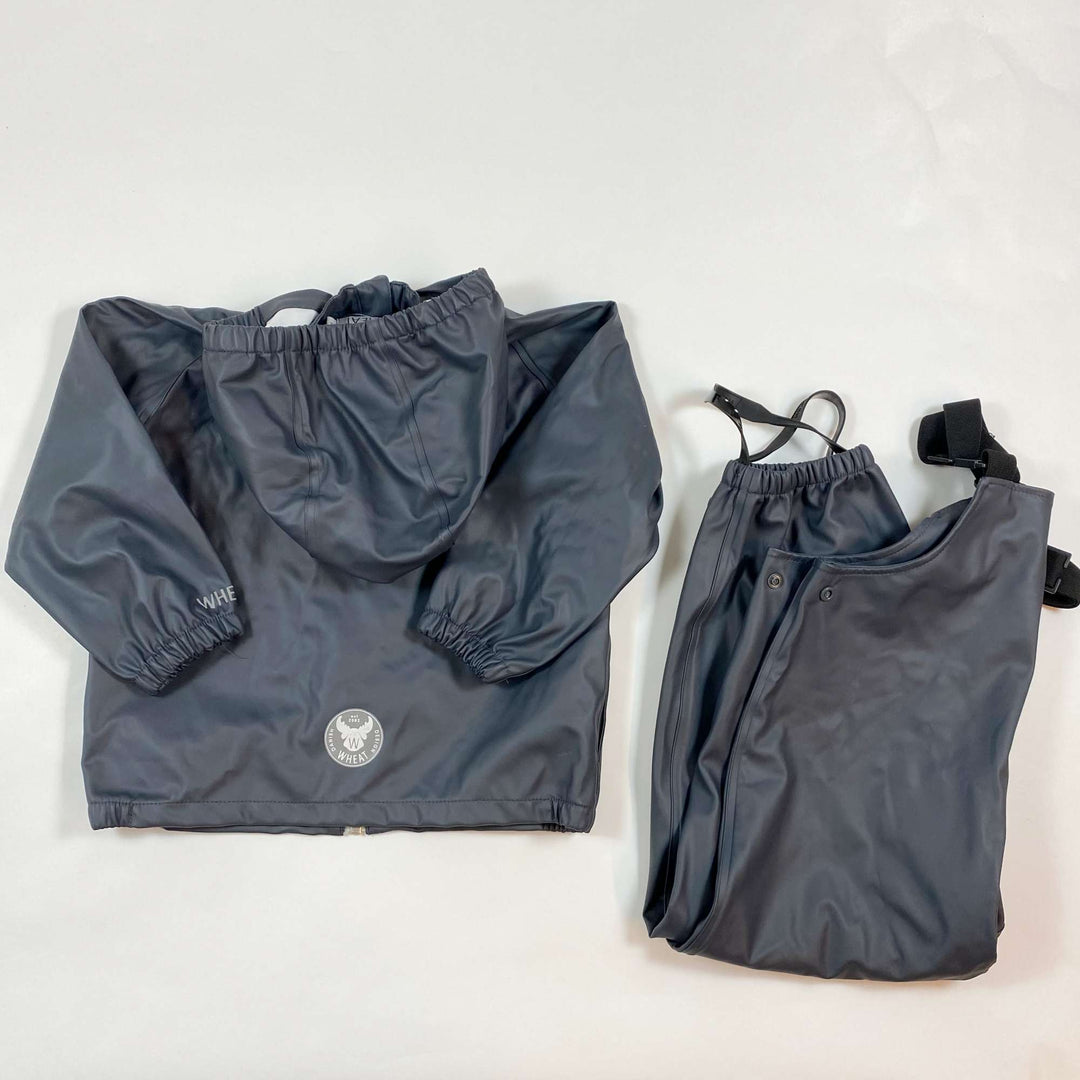 Wheat storm grey recycled polyester rain set 2Y/92 4