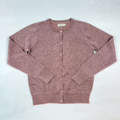 MarMar Copenhagen purple Tilda lurex cardigan 8Y 1