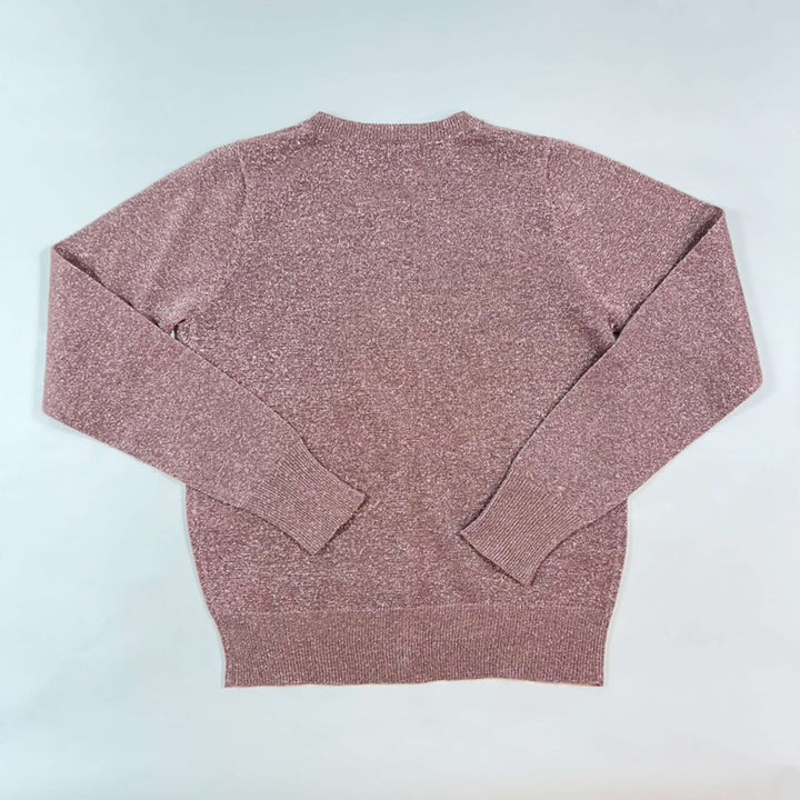MarMar Copenhagen purple Tilda lurex cardigan 8Y 3