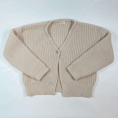 Búho dusty pink Alpaca/wool heavy knit cardigan 10Y 1