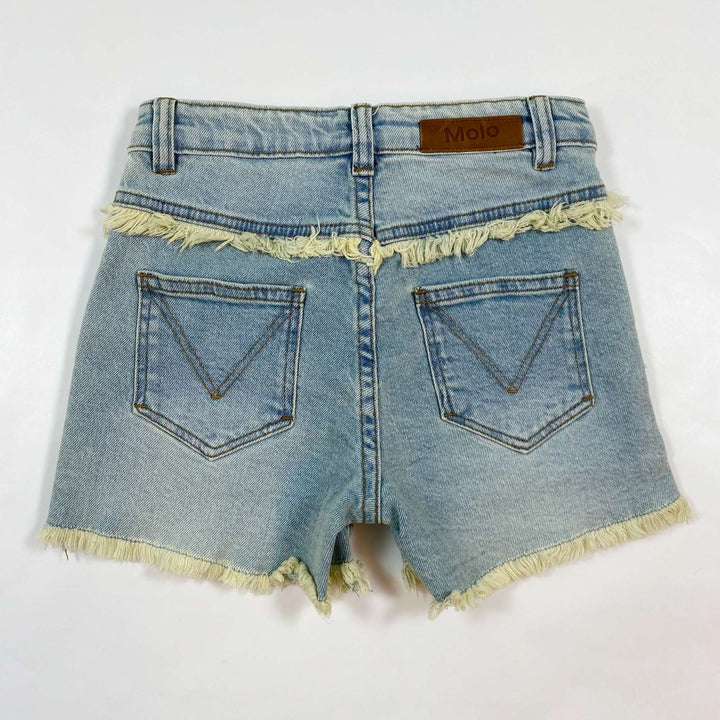 Molo Alvira fringe denim shorts Second Season 140/10Y 2