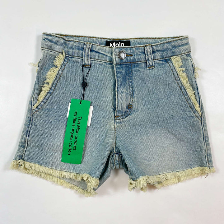 Molo Alvira fringe denim shorts Second Season 140/10Y 1