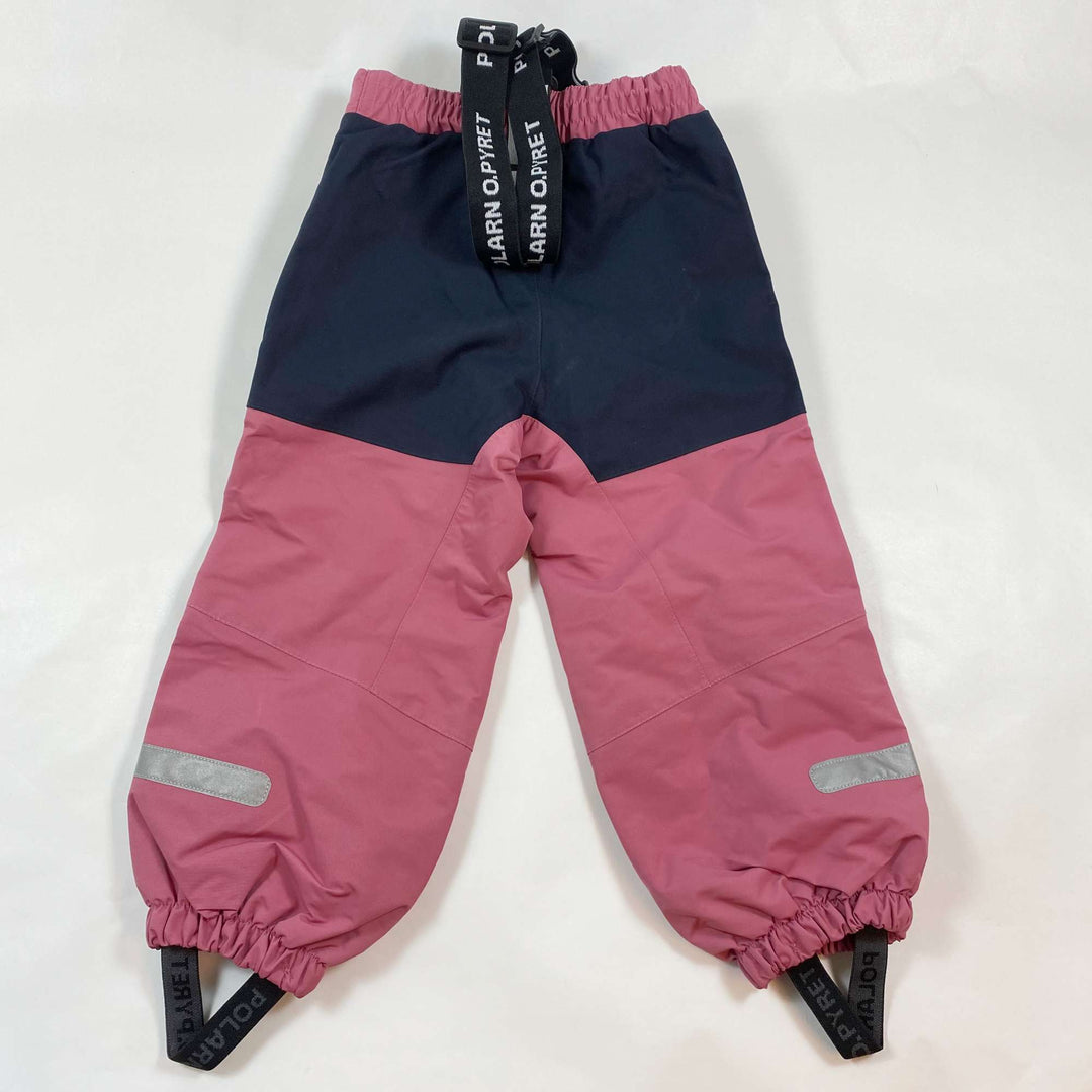 Polarn O. Pyret Stormy pink technical shell trousers 2-3Y/98 3
