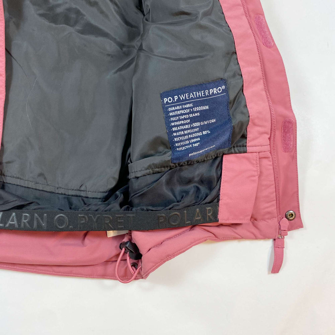 Polarn O. Pyret Chilly pink padded winter jacket 2-3Y/98 2