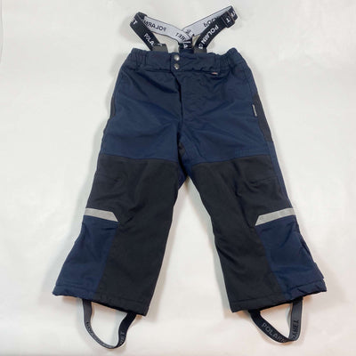 Polarn O. Pyret Snowy navy ski trousers 3-4Y/104 1
