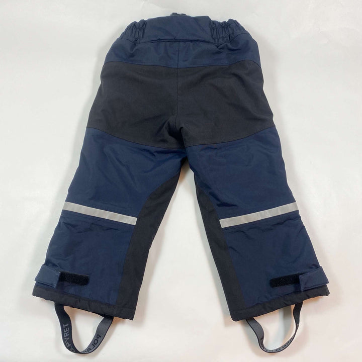 Polarn O. Pyret Snowy navy ski trousers 3-4Y/104 3