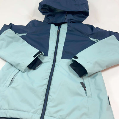 Reima blue/navy Soppela Reimatec ski jacket with removable hood 146 1