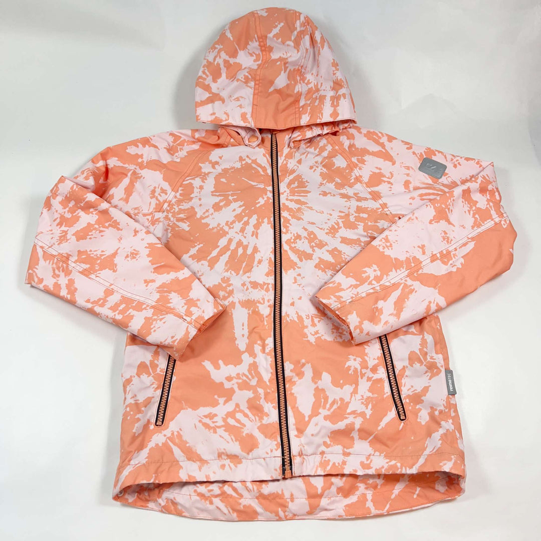 Reima peach/pink Schiff Reimatec transition jacket with removable hood 146 3