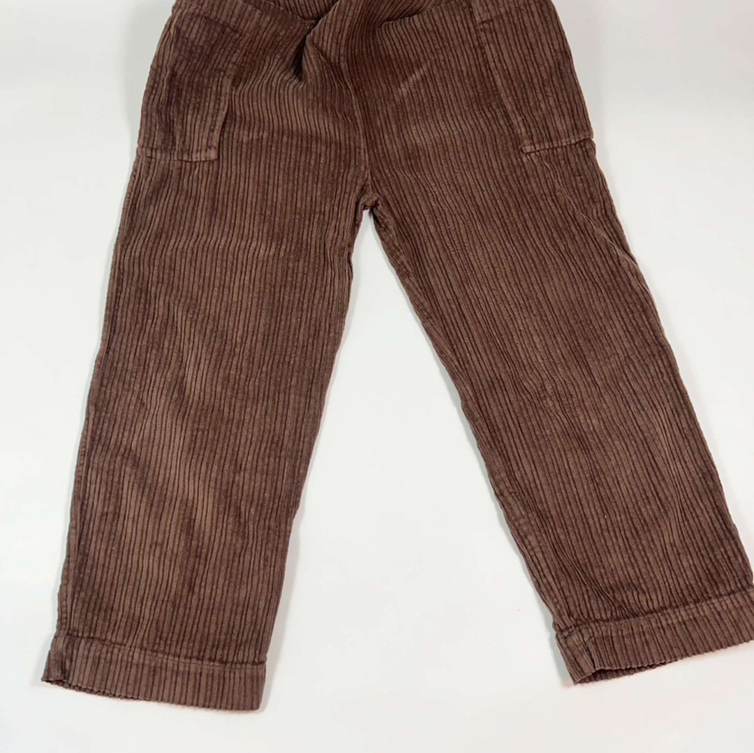 Play Up brown large cord jumpsuit 10Y 2
