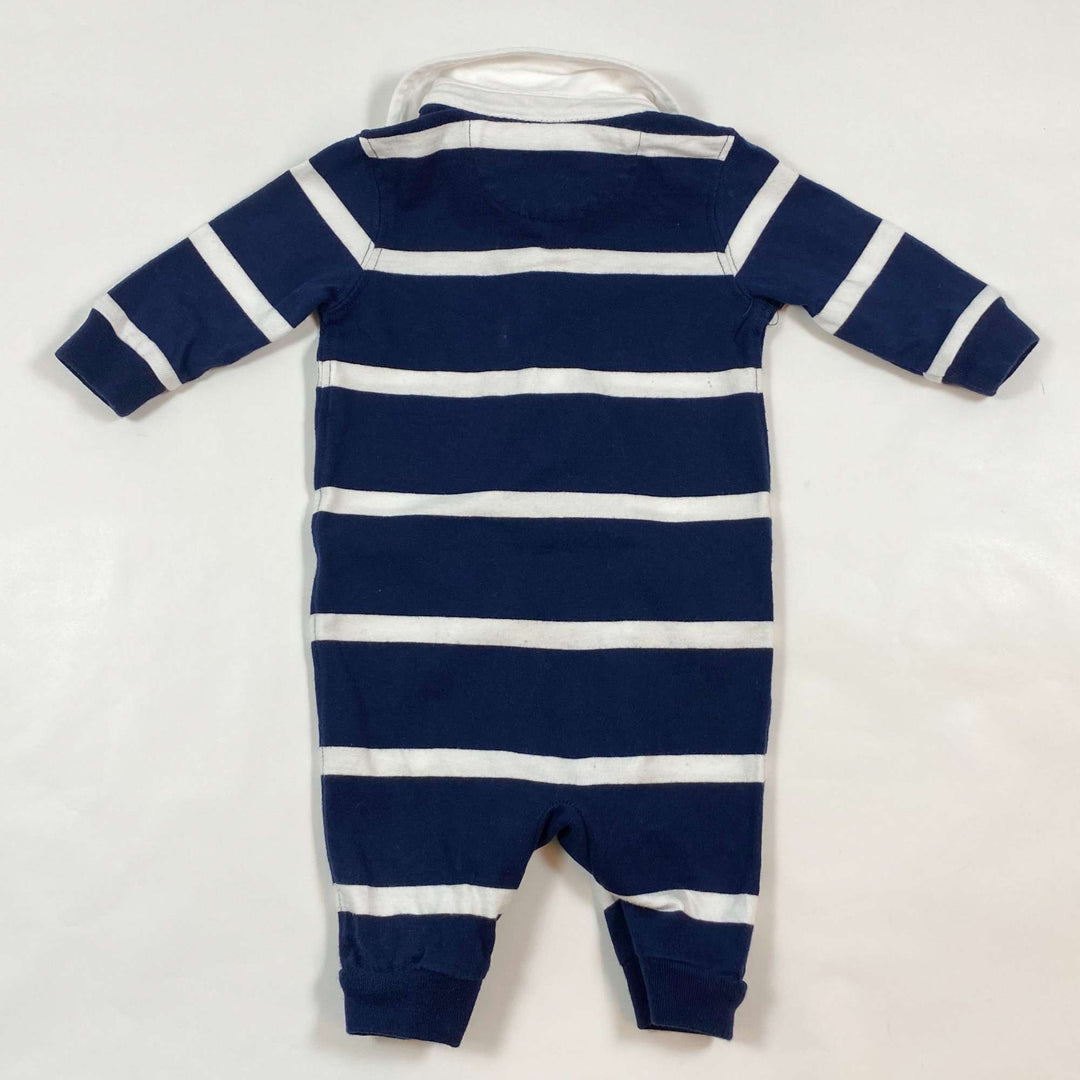 Ralph Lauren navy rugby stripe jumpsuit 3M/60 2