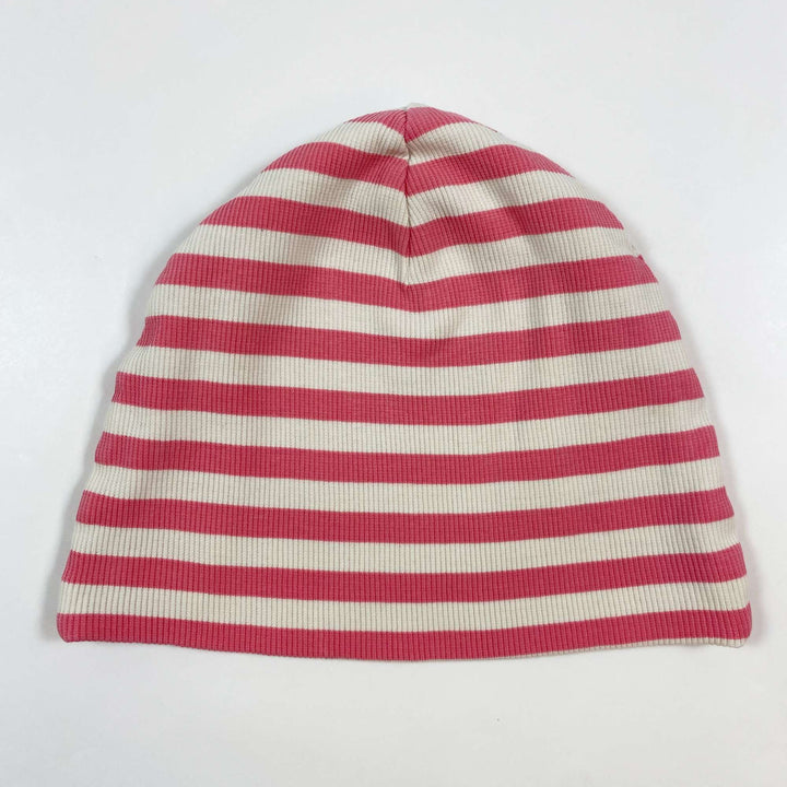 Mini Rodini pink stripe hat 48/50 2