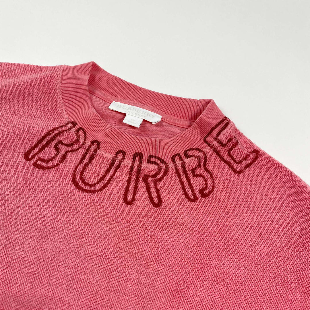 Burberry pink sweatshirt 6Y/120 2