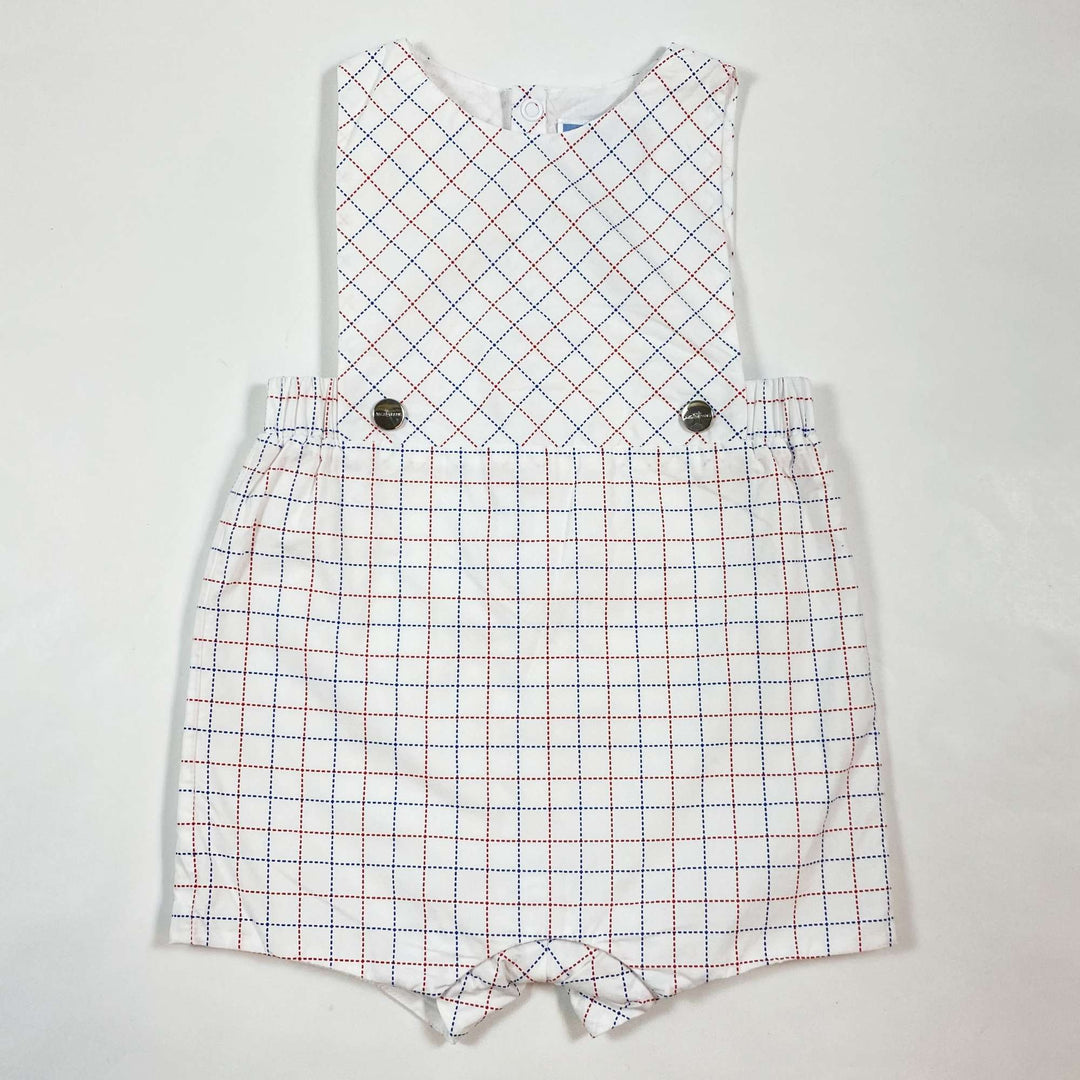 Jacadi check romper 12M/74 1