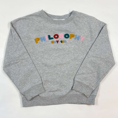Philosophy di Lorenzo Serafini Kids grey sweatshirt 8Y 1