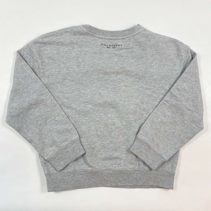 Philosophy di Lorenzo Serafini Kids grey sweatshirt 8Y 3
