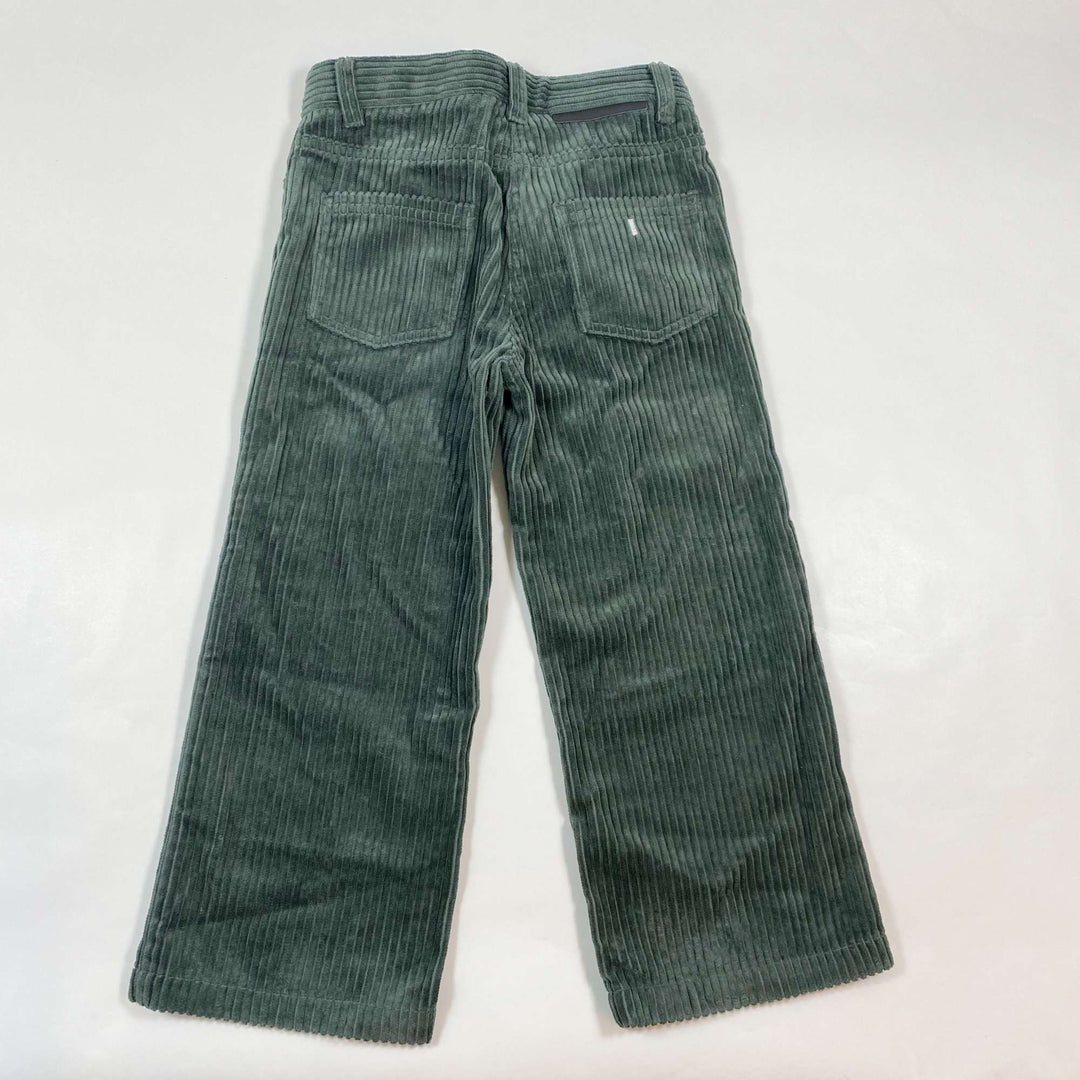 Stella McCartney Kids olive wide corduroy trousers 6Y 3