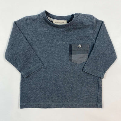 Burberry grey long-sleeved t-shirt 6M/67 1